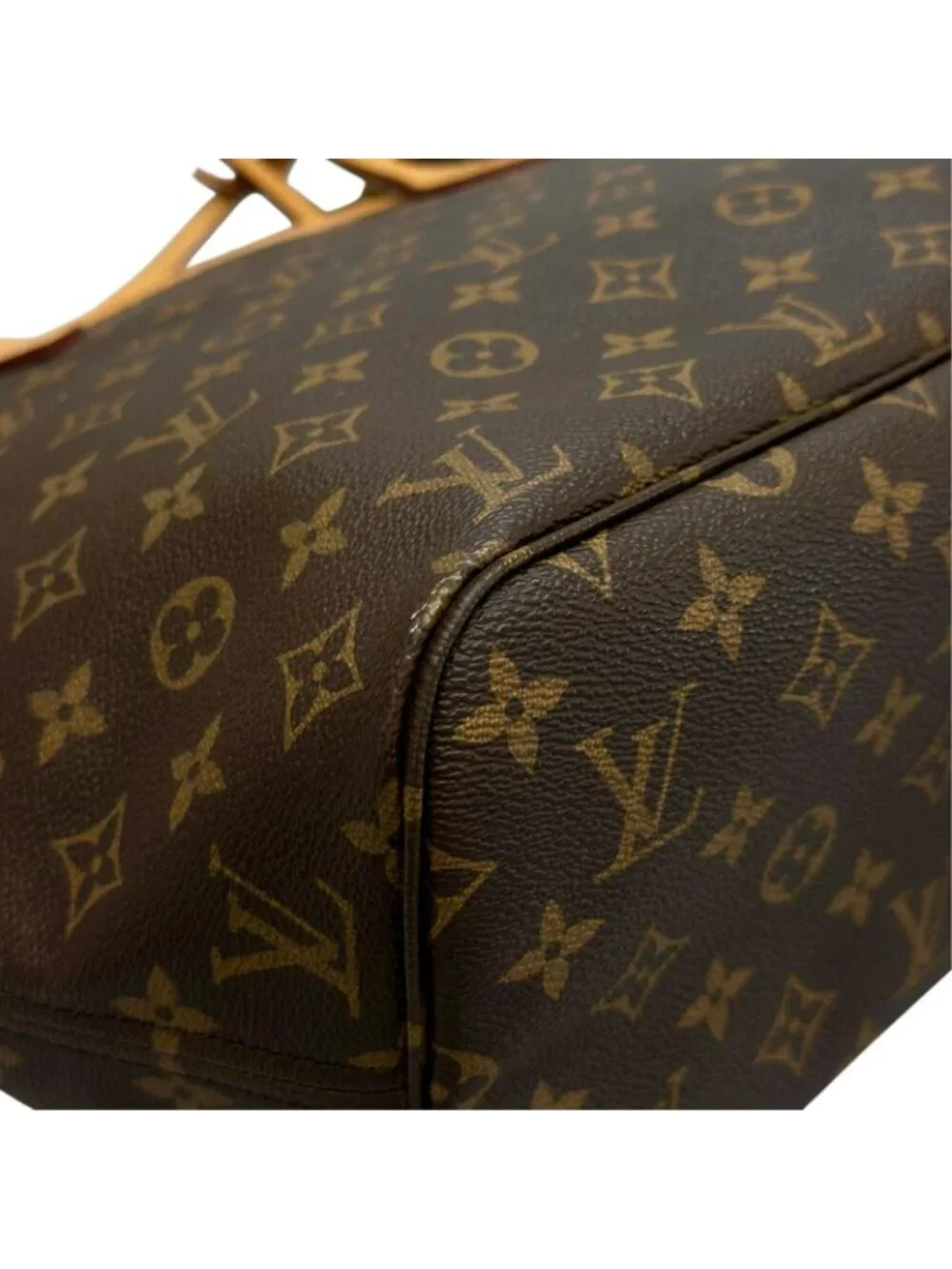 Louis Vuitton Neverfull MM Tote Bag Monogram Canvas Brown